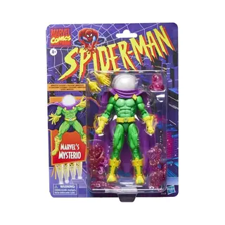 Marvel Legends Series Marvel's Mysterio, Retro Spider-Man Collectible Actiefiguur, 15, 2 Cm