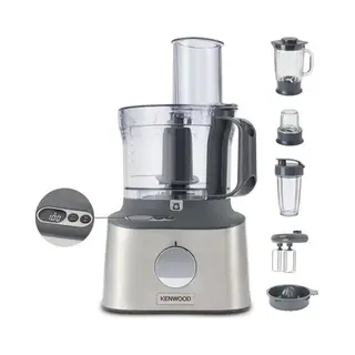 Kenwood MultiPro Compact+ FDM316SS keukenmachine 800 W 2 l Grijs Ingebouwde weegschalen