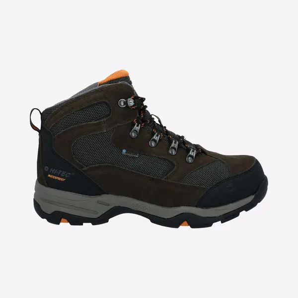 Hi-Tec Herren Storm Waterproof Trekking-& Wanderhalbschuhe, Braun (Dark Chocolate/dt Taupe/Burnt Orange) thumbnail
