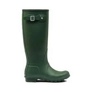 Hunter - Regenlaarzen Voor Vrouwen - Originele Lange Laarzen - Groen - Maat 36EU