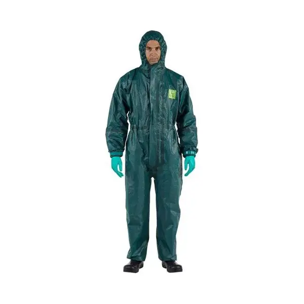 Ansell Health Care Ansell Schutzoverall Typ 3/4/5 AlphaTec 4000, Grün, Unisex-Größe, Xl thumbnail