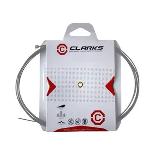 Clarks Universal Galvanised Inner Gear Wire, Tube Nipple, 1.1 X 2, 275 Mm (W X L) Fits All Major Systems, Black