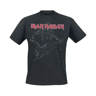 Iron Maiden Eddie Bass T-Shirt Black
