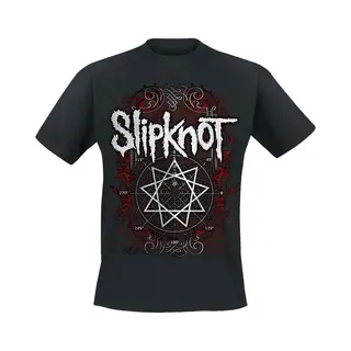 Slipknot Framed Flourishes T-Shirt Black