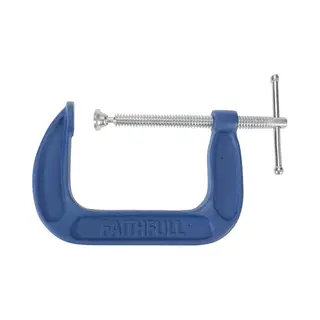 Faithfull FAIGMD4 Medium-Duty G-Clamp 100mm (4in)