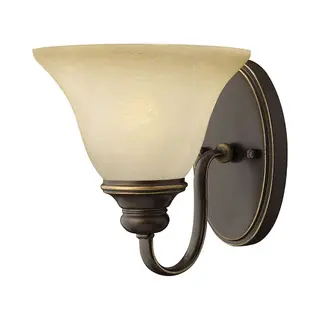 Bohemian Wandlamp - Steady Lighting - Metaal - Bohemian - E27 - L, 24.2cm - Voor Binnen - Woonkamer - Eetkamer - Brons
