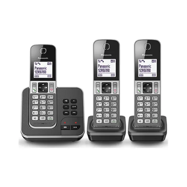 Panasonic Kx-TGD323 Dect-telefoon Nummerherkenning Zwart thumbnail
