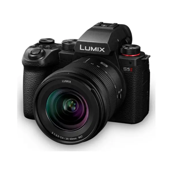 Panasonic Lumix S5II + S 20-60MM F3.5-5.6 Milc 24.2 Mp Cmos 12000 x 8000 pixels Black thumbnail