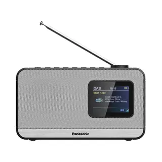Panasonic Rf-D15 Tragbares Digitalgerät Schwarz, Silber
