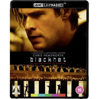Arrow Video Blackhat 4K Uhd [Blu-ray] [Region Free]