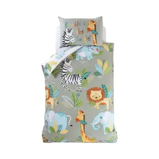 Rapport Home Rumble In The Jungle Beddengoed Voor Kinderen, Groen