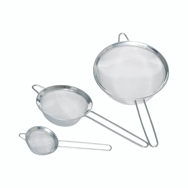 Kitchencraft Set Of 3 Siebe Of Verschiedene Größen Of Edelstahl, 8, 14 Und 21 Cm thumbnail