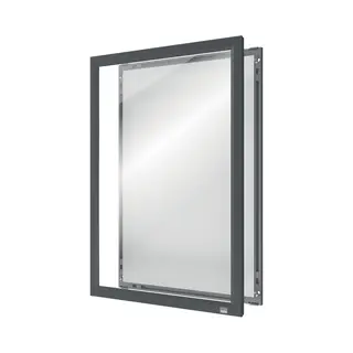 Nobo Impression Pro A4 Poster Frame with Graphite Grey Clip Frame