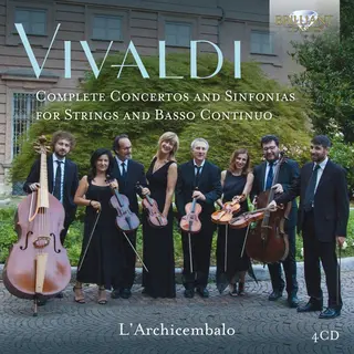 Brilliant Classics L'Archicembalo - Vivaldi, Complete Concertos And Sinfonias For Strings And Basso Continuo (4 Cd)