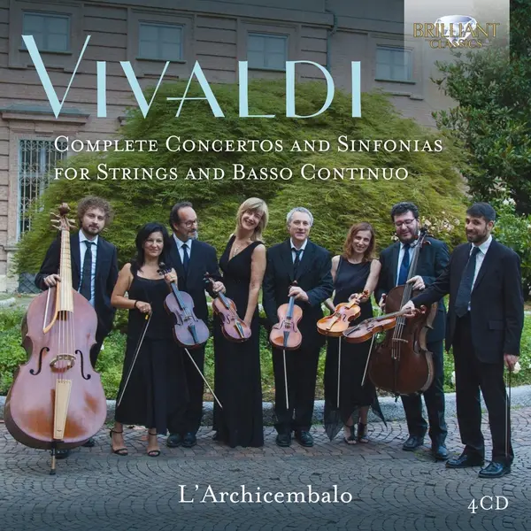 Brilliant Classics L'Archicembalo - Vivaldi, Complete Concertos And Sinfonias For Strings And Basso Continuo (4 Cd) thumbnail