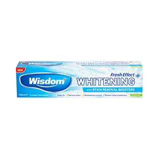 Wisdom Fluoride Toothpaste Fresh Effect Whitening, Extra Mint, 100ml