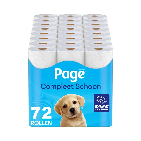 Page® Compleet Schoon Toiletpapier - 72 Rollen thumbnail