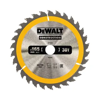 DeWALT DT1935-Qz circular saw blade 16.5 cm 1 pc(s)