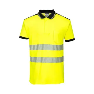 Polo Hv Pw3 Farbe, Gelb/schwarz Größe Xl - Portwest