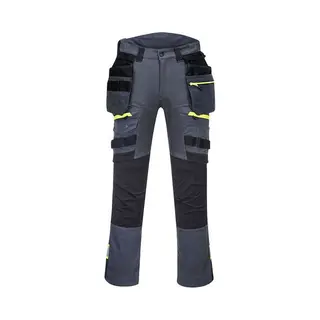 Pantalon Dx4 Mit Abnehmbaren, Schwebenden Taschen Farbe, Metallgrau Größe 56 - Portwest