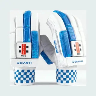 Gray-Nicolls Havoc 1.0 350 Junior Batting Gloves - Size, Rh - Youth - White