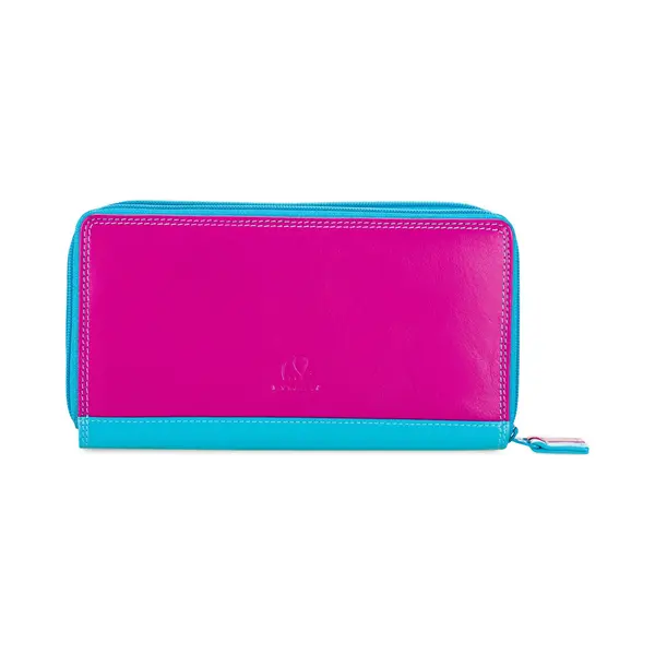 Mywalit, Damen, Portemonnaie, Medium Tri-fold Geldbörse I Leder 14 Cm, Grau thumbnail