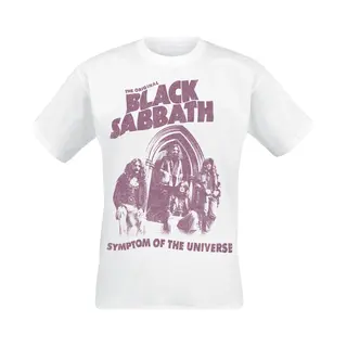 Black Sabbath Symptom Of The Universe T-Shirt White