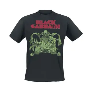 Black Sabbath T-shirt - Bloody Sabbath - S Tot M - Voor Mannen - Zwart
