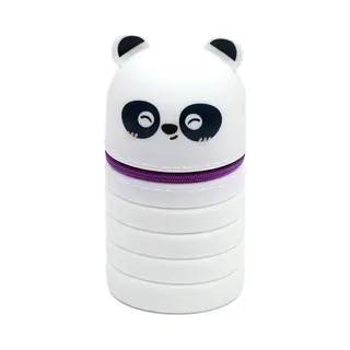 Puckator Adoramals Panda Pop Up Silicone Pencil Case