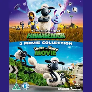 Studiocanal Shaun The Sheep 2 Movie Collection [Blu-ray] [Region B] [2019]