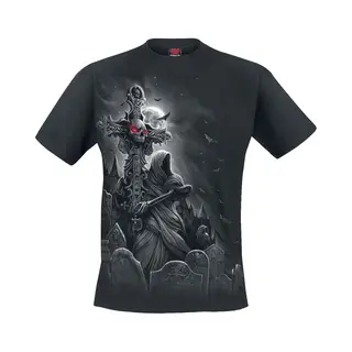 Spiral Grave Walker T-Shirt Black