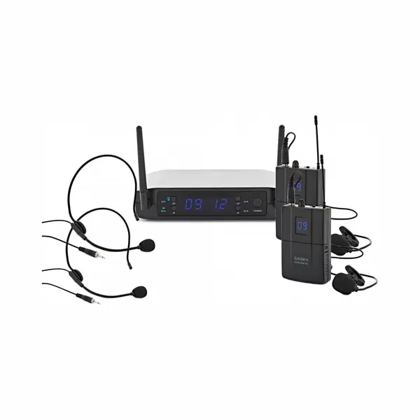 SubZero Voxlink-2VL Lavalier En Headset Draadloos Microfoonsysteem thumbnail