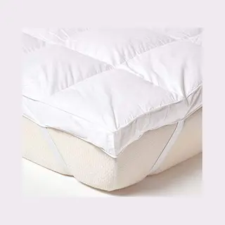 Homescapes Goose Feather Bed Mattress Topper In White