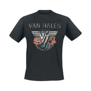 Van Halen Tour 1984 T-Shirt Black
