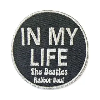 Rock Off The Beatles Patch In My Life Black