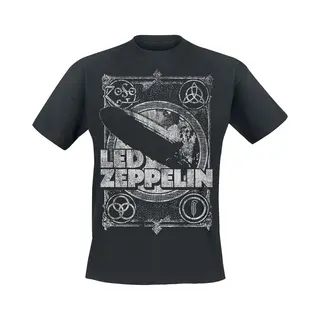 Led Zeppelin Shook Me T-Shirt Black