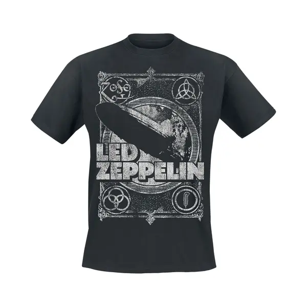 Led Zeppelin Shook Me T-Shirt Black thumbnail