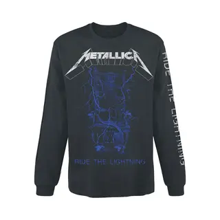 Metallica Fade Long-sleeve Shirt Black