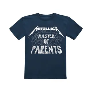 Metallica Kids - Master Of Parents T-Shirt Navy