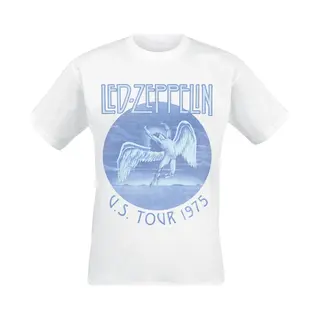 Led Zeppelin Tour 75 T-Shirt White