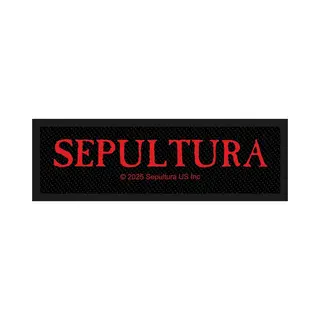 Sepultura Logo Unisex Patch - Meerkleurig - Standard