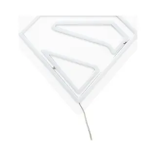 Paladone Products Paladone Lampada Neon Da Muro Superman, Andere Spelaccessoires, Rood