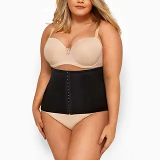 Yours Hook & Eye Belly Band In Black