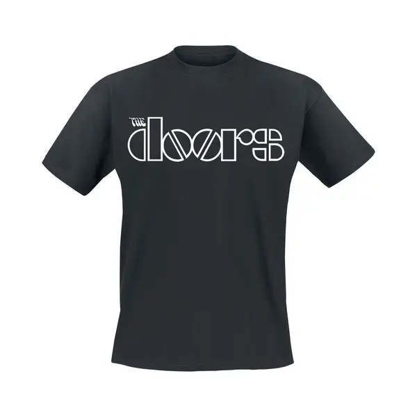 The Doors Logo T-Shirt Black thumbnail
