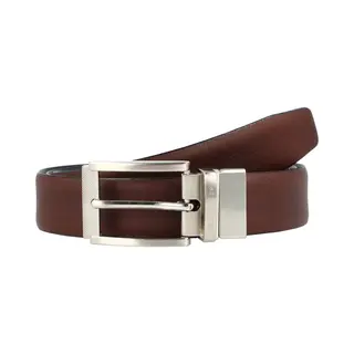 Ted Baker Omkeerbare Riem Leer - Jongens - 90 Cm - Xchocolate
