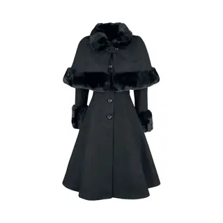 Hell Bunny Capulet Coat Black