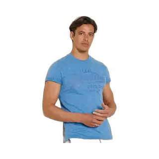 Superdry Vintage Logo Tonal Embroidered T-shirt Met Korte Mouwen Blauw S Man