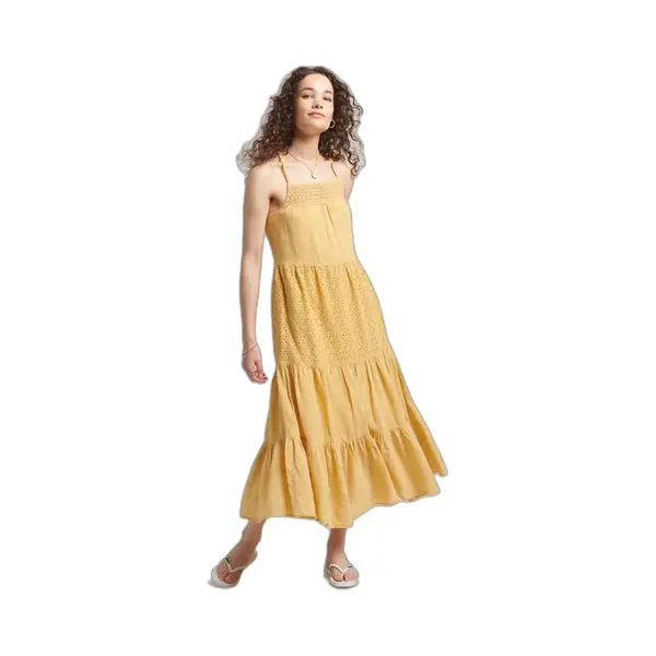 Langes Camisole-Kleid Mit Spitze Frau Superdry Vintage thumbnail