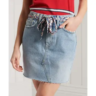 Minirock Aus Denim Für Frauen Superdry