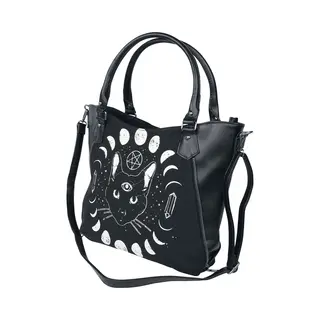 Banned Pentacle Coven Handbag Black